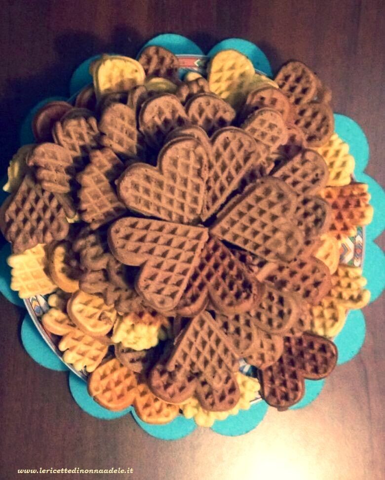 Ferratelle al triplo gusto a forma di cuore