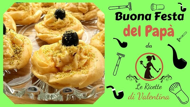 Festa del papa’: zeppole di san giuseppe salate e cotte al forno (ricetta bimby)
