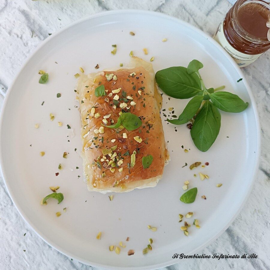 Feta croccante nella pasta fillo