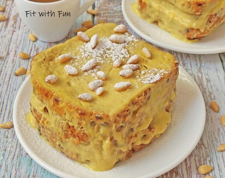 Fettamisù torta della nonna tiramisù con fette biscottate