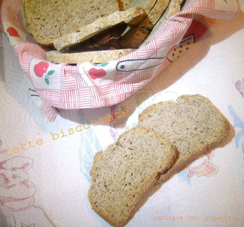 Fette biscottate integrali – lievito madre