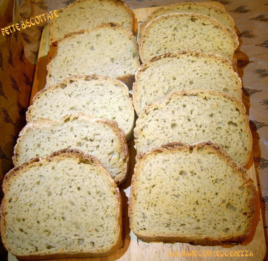 Fette biscottate – lievito madre