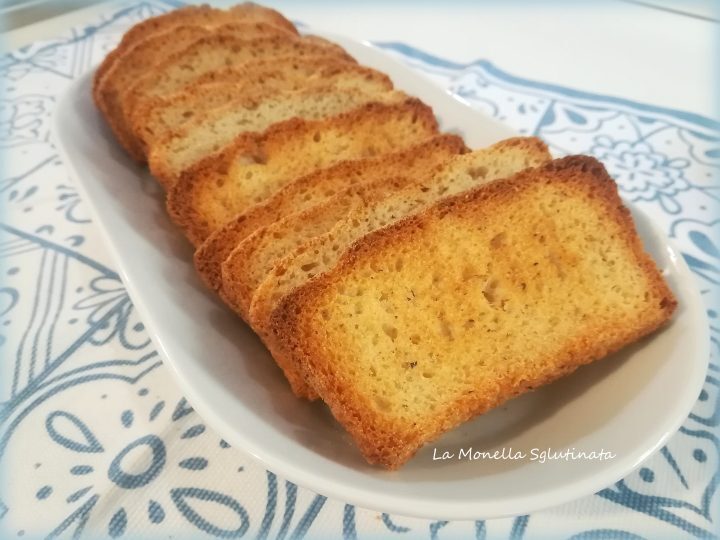 Fette biscottate senza glutine