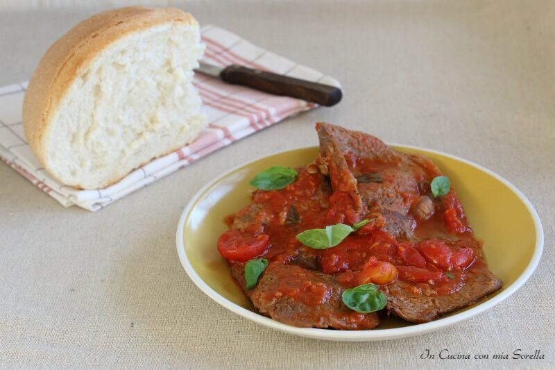 Fettine alla pizzaiola – carne alla pizzaiola