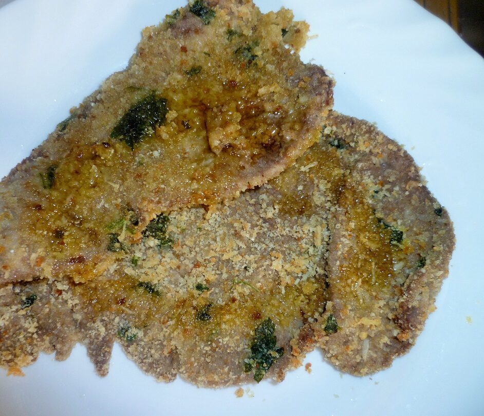 Fettine di carne al forno