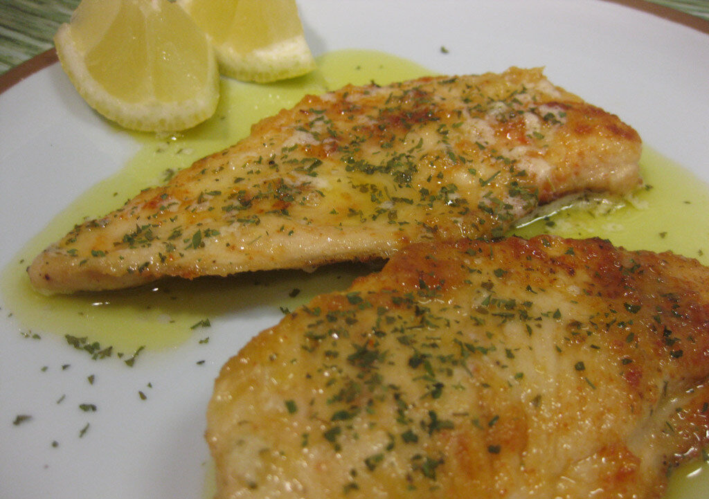 Fettine di pollo al limone