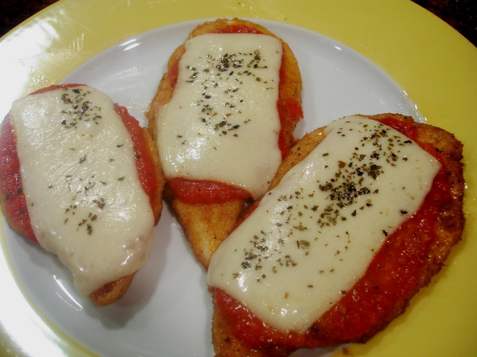 Fettine di pollo impanate alla pizzaiola