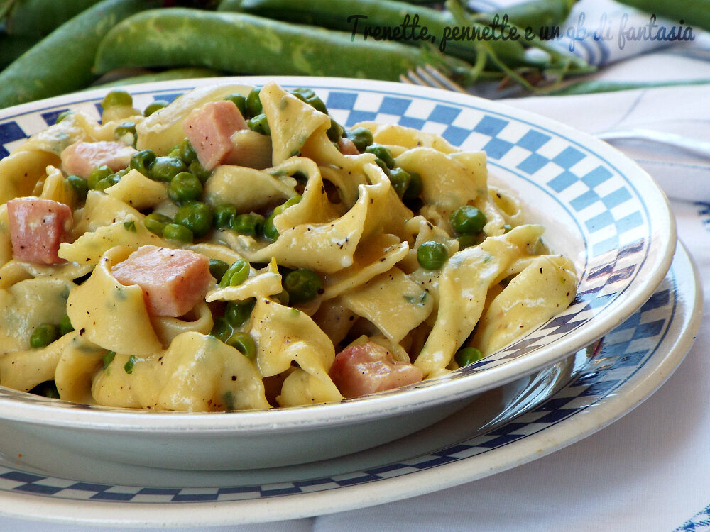 Fettuccine alla papalina |ricetta romana