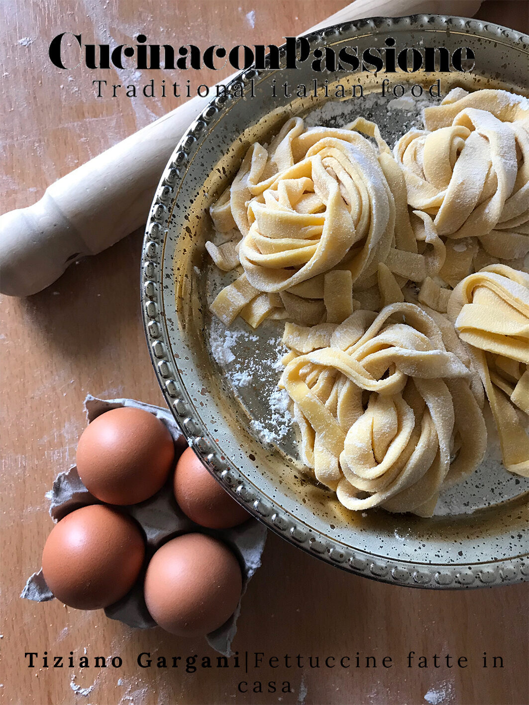 Fettuccine fatte in casa