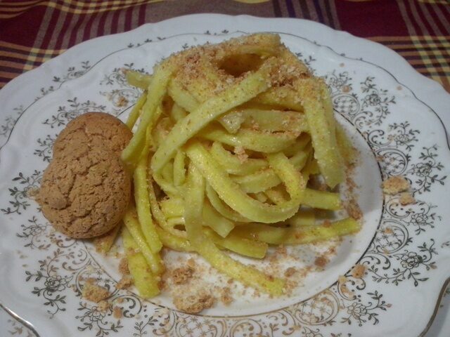 Fettuccine veloci alla tatiana