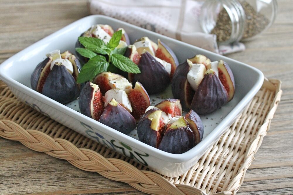 Fichi e brie al forno