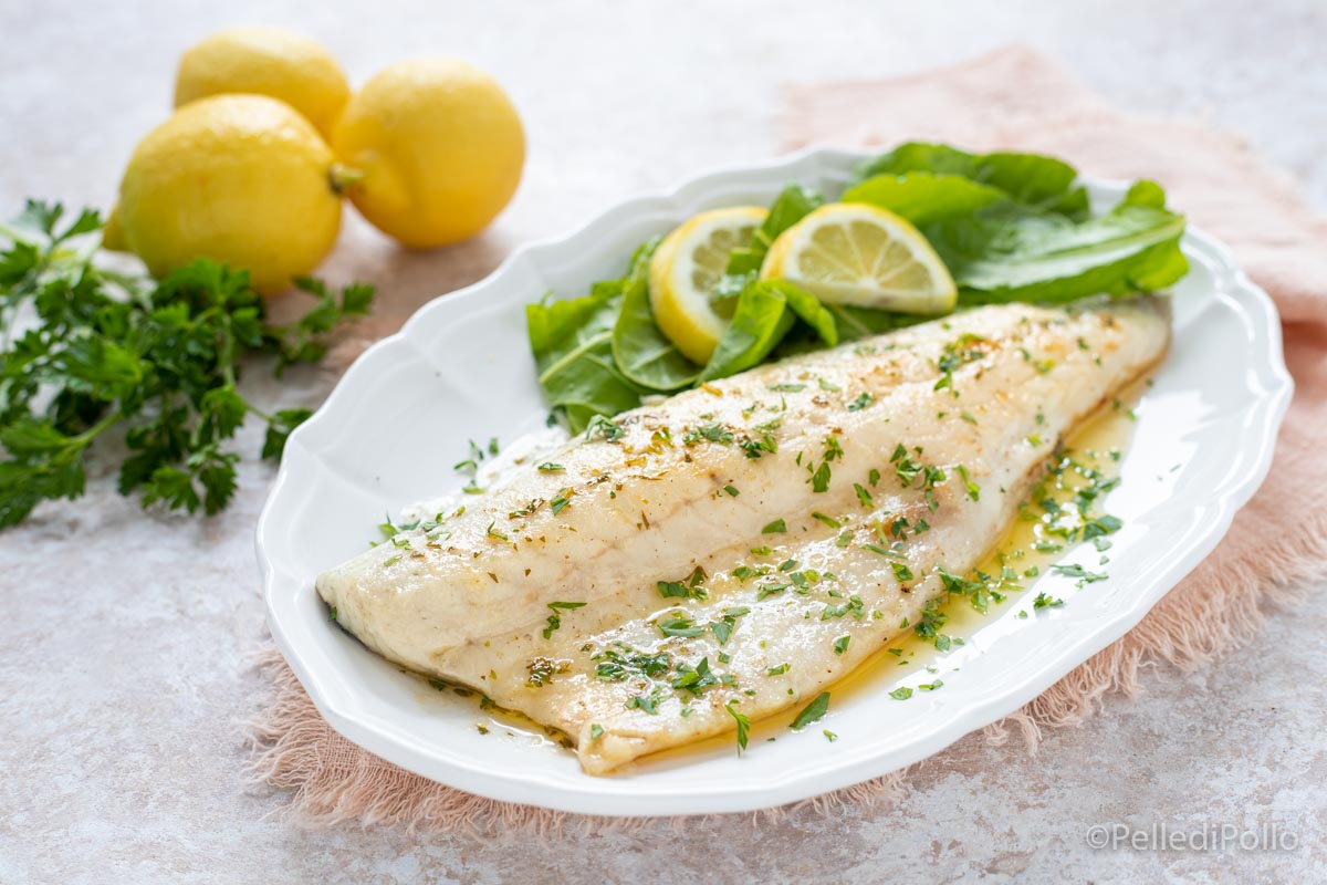 Filetti di branzino alla mugnaia