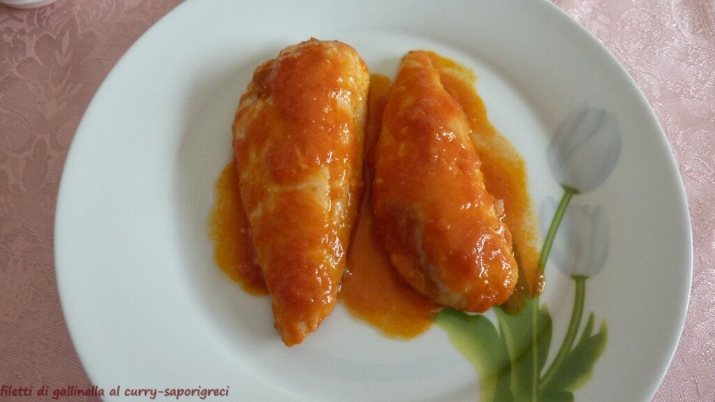 Filetti di gallinella al curry