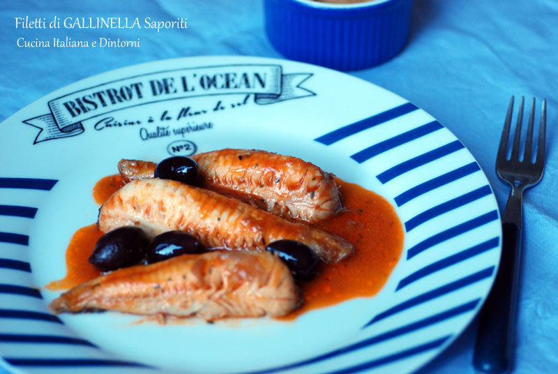 Filetti di gallinella al pomodoro, ricetta semplice