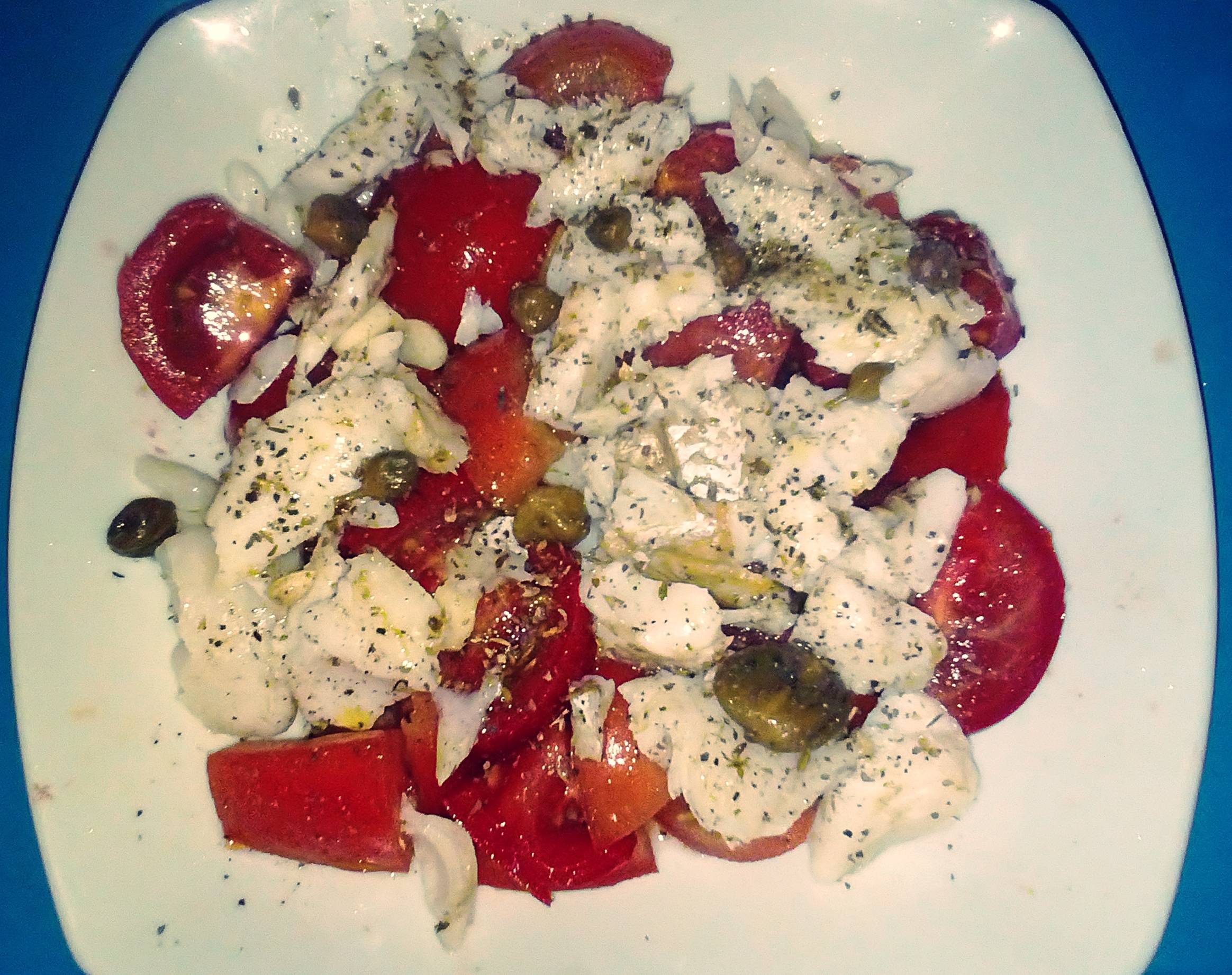 Filetti di merluzzo ad insalata