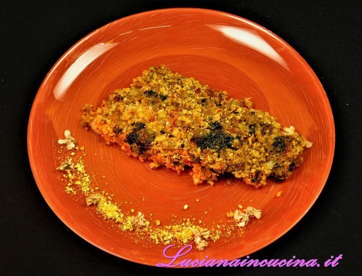 Filetti di merluzzo al gratin