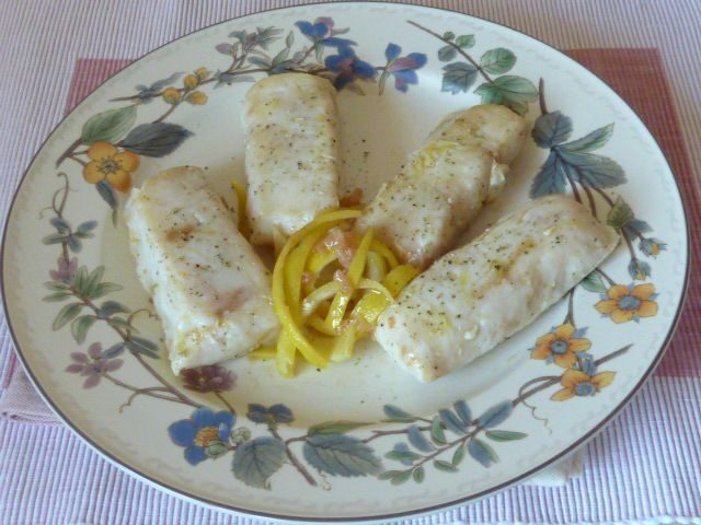 Filetti di merluzzo al limone