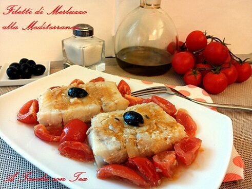 Filetti di merluzzo alla mediterranea