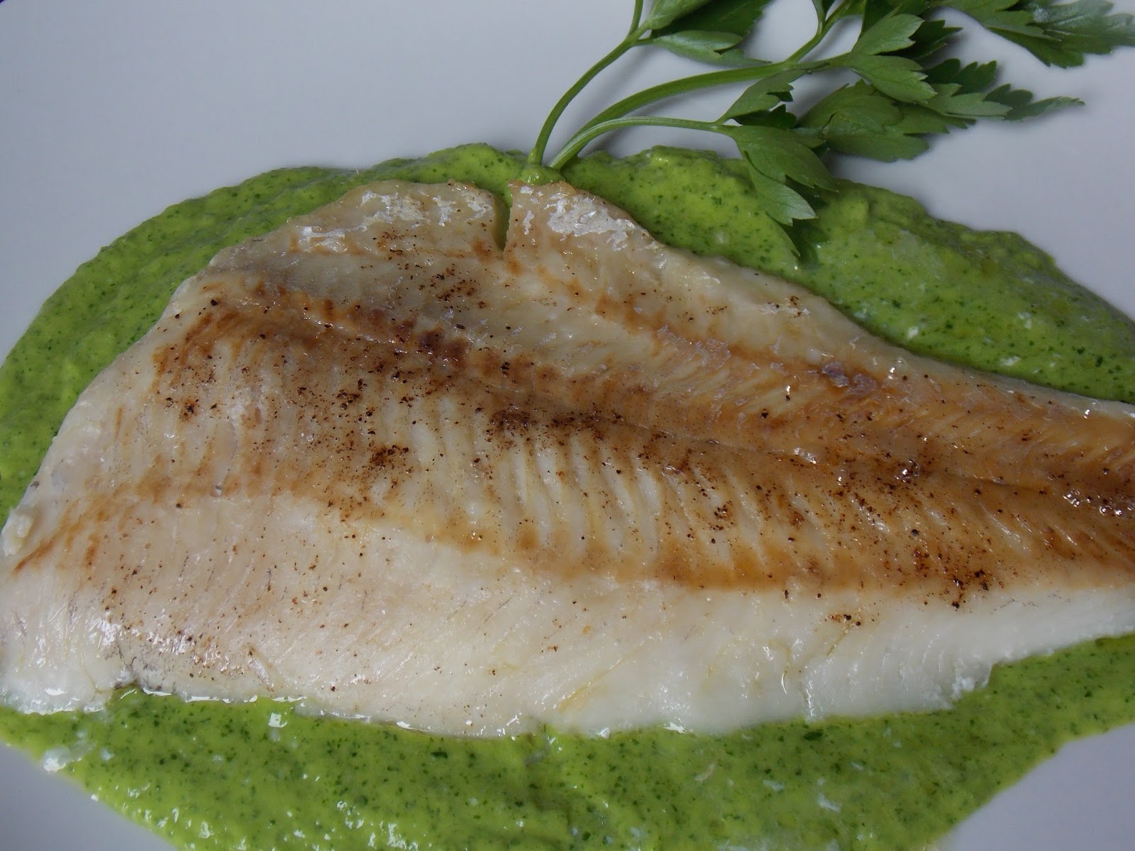 Filetti di merluzzo in salsa verde