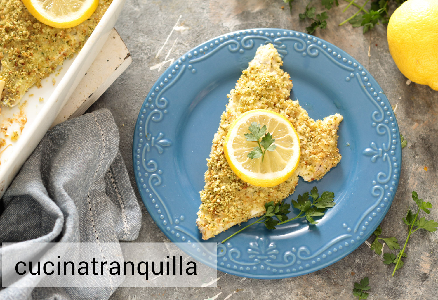 Filetti di orata al limone