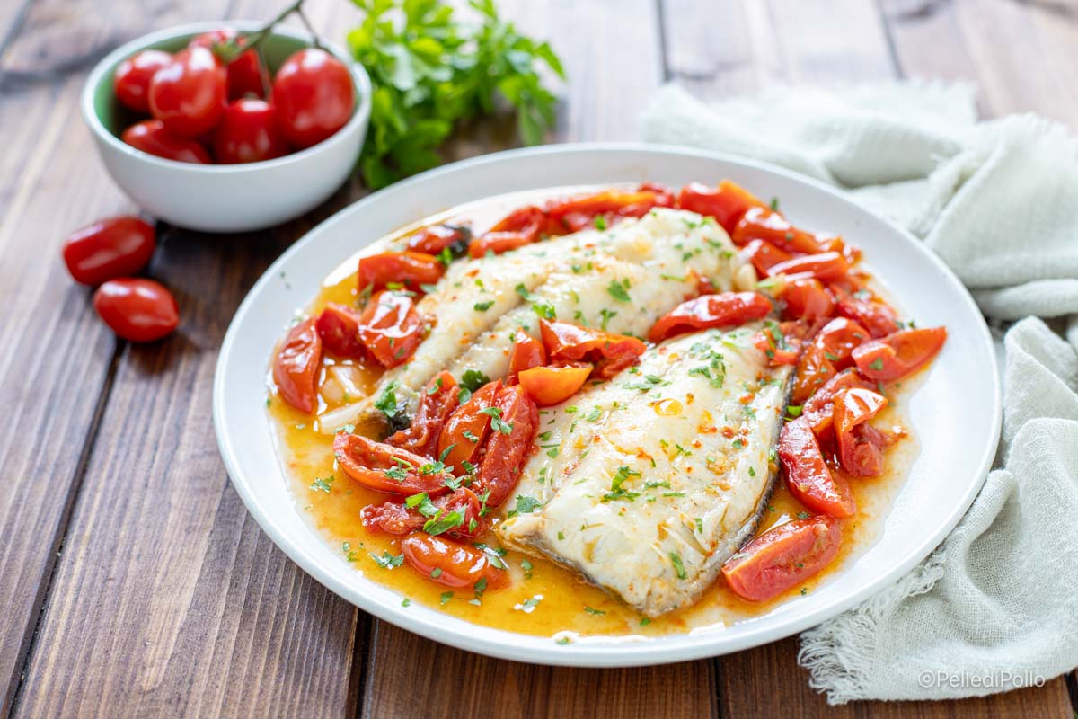 Filetti di orata all’acqua pazza