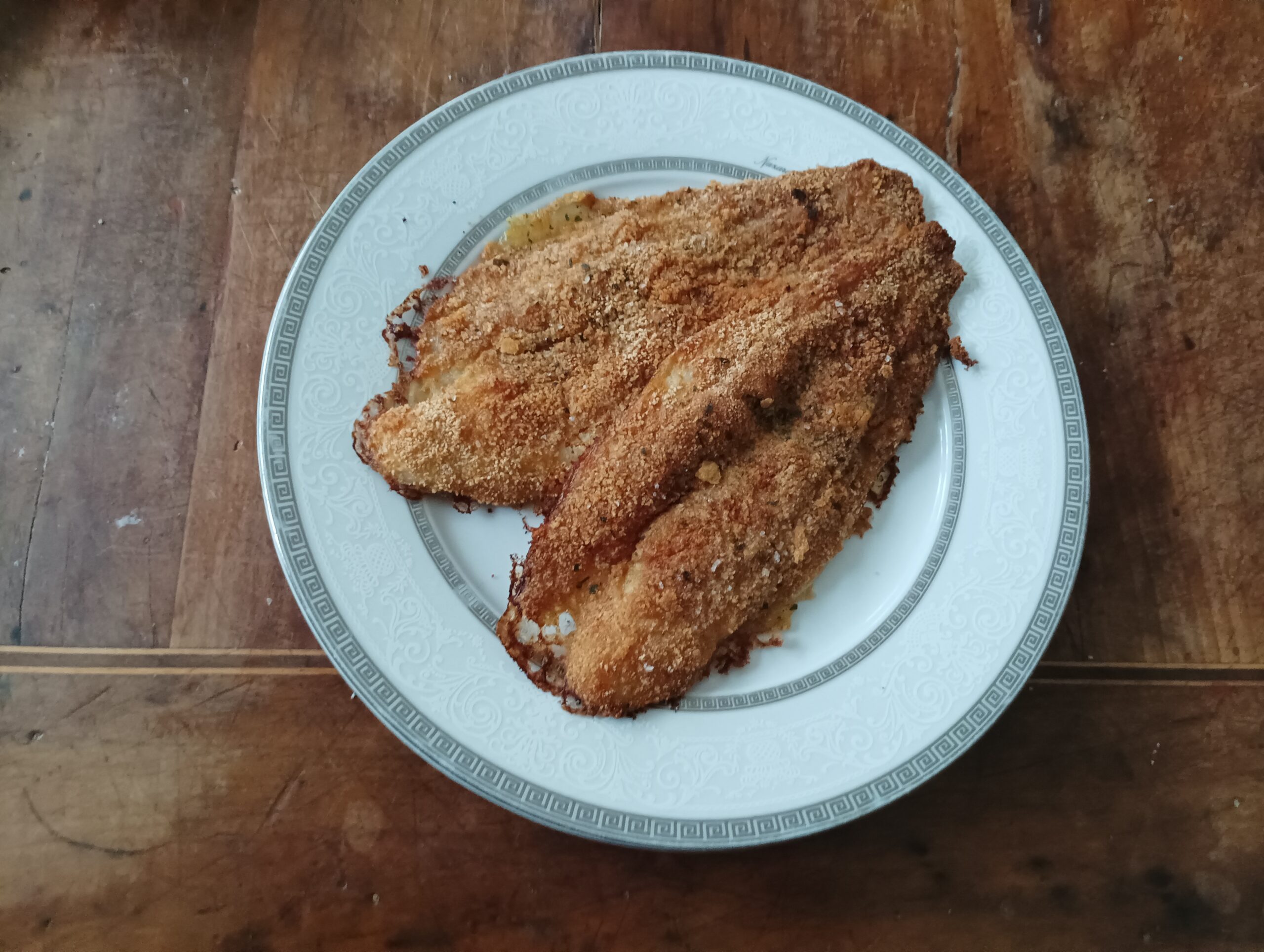 Filetti di pangasio gratinati al forno