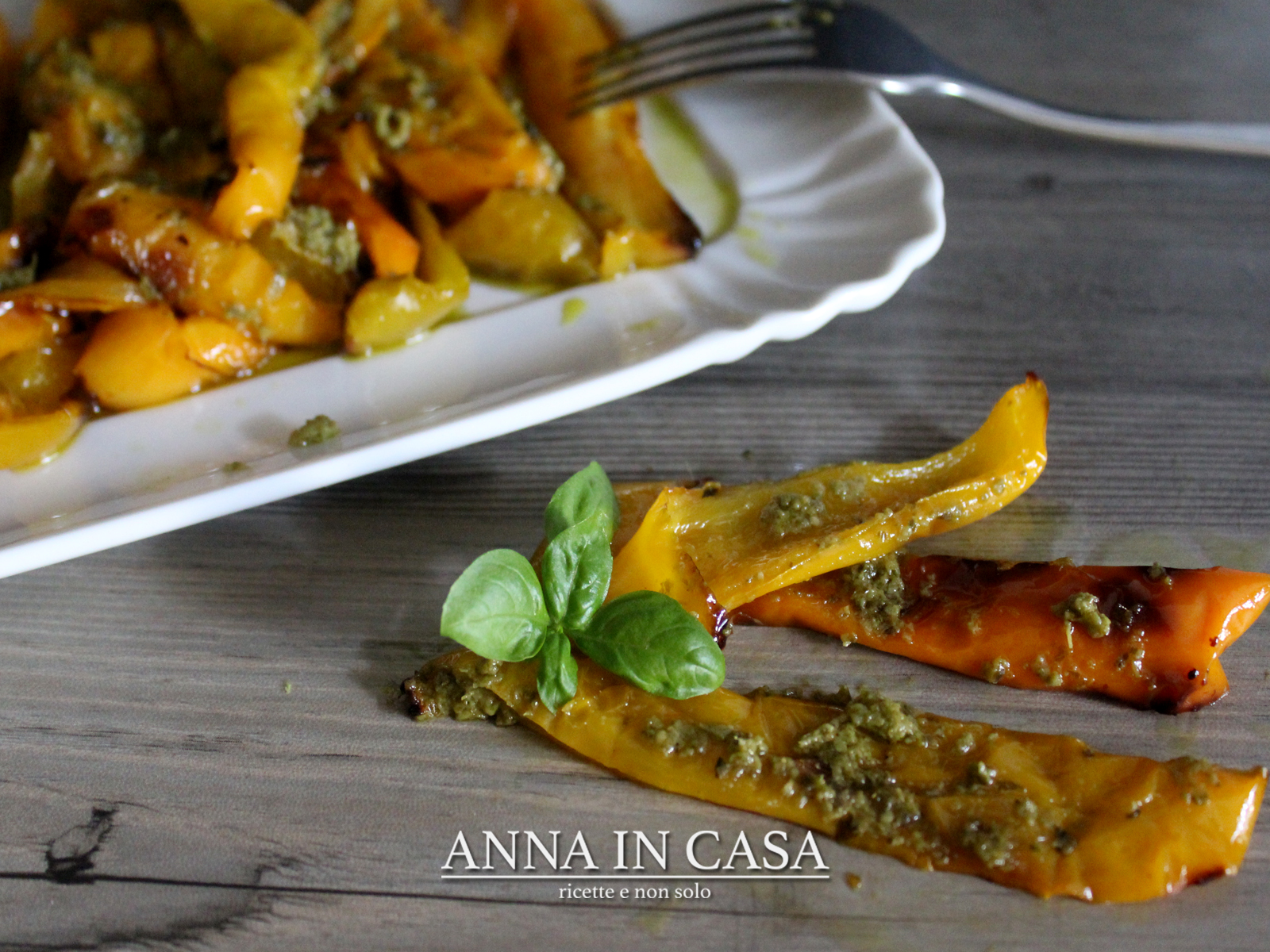 Filetti di peperoni al forno