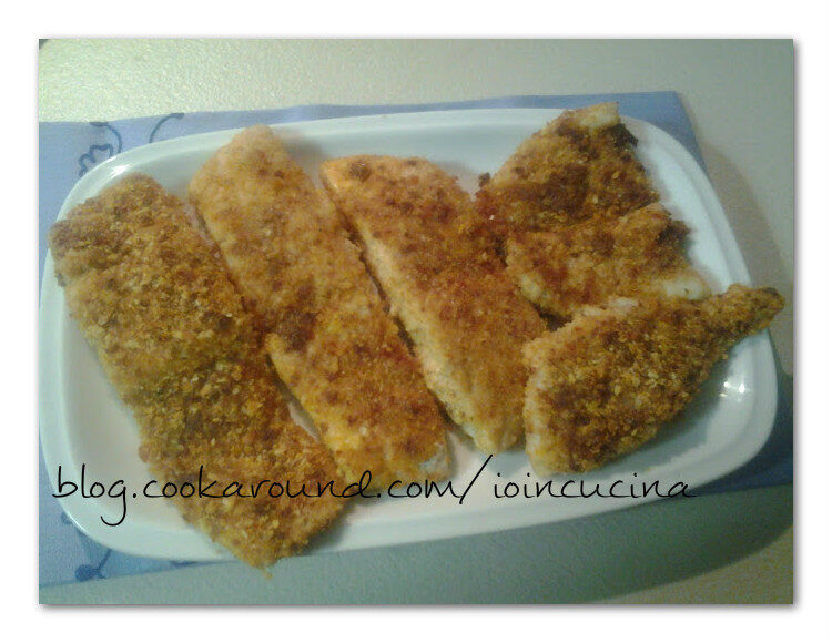 Filetti di persico gratinati