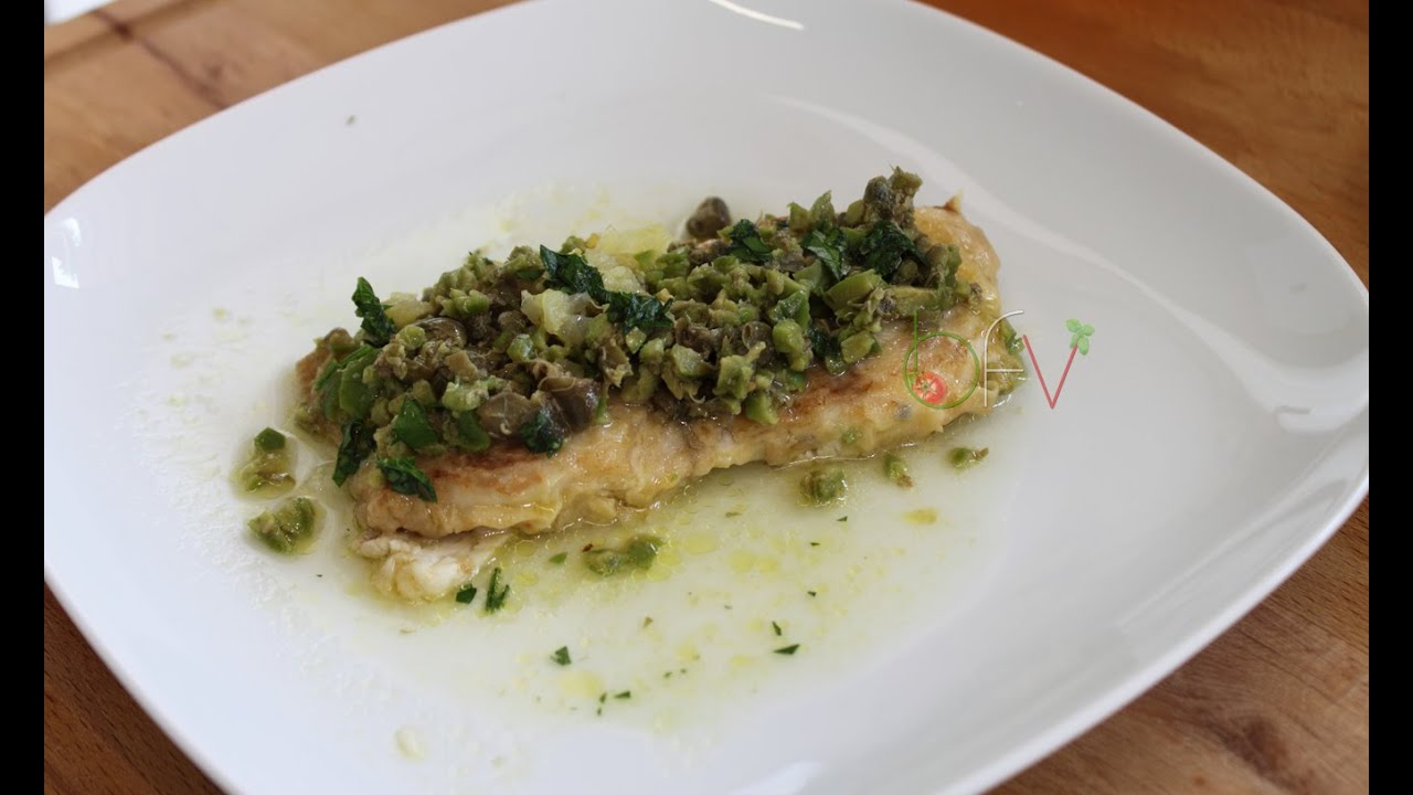 Filetti di pesce persico alla mediterranea [videoricetta]