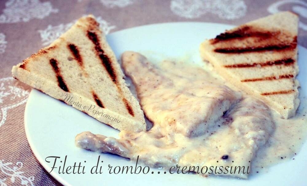 Filetti di rombo cremosissimi