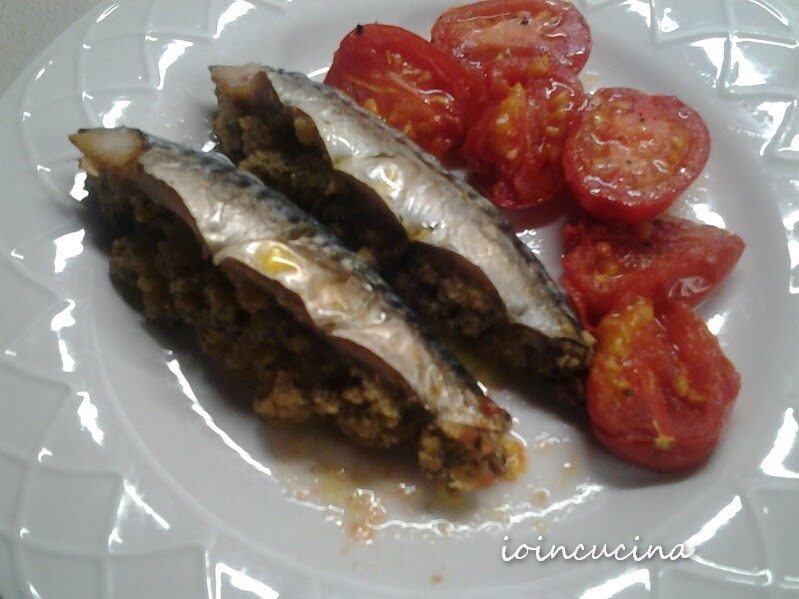 Filetti di sgombro ripieni