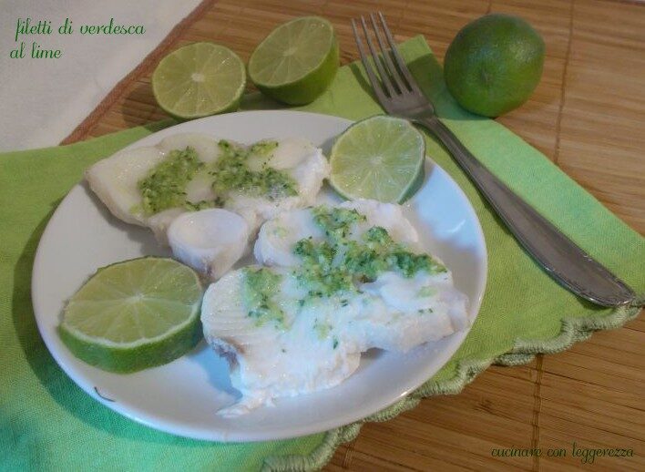 Filetti di verdesca al lime