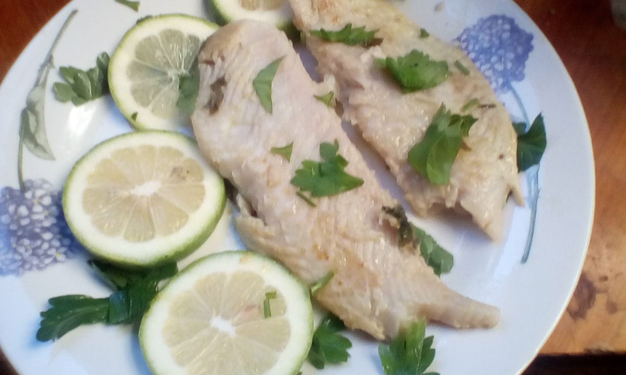Filetti pesce al limone