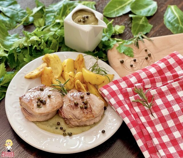 Filetto al pepe verde