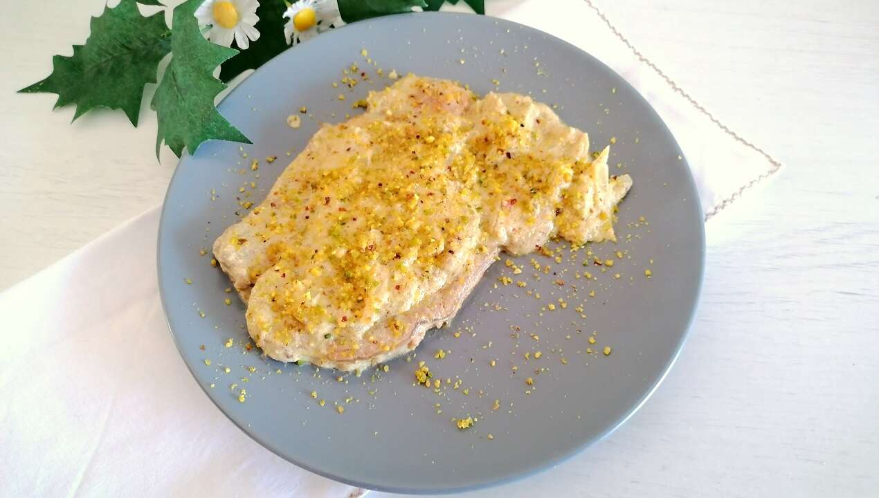 Filetto al pistacchio cremoso, divinamente buono