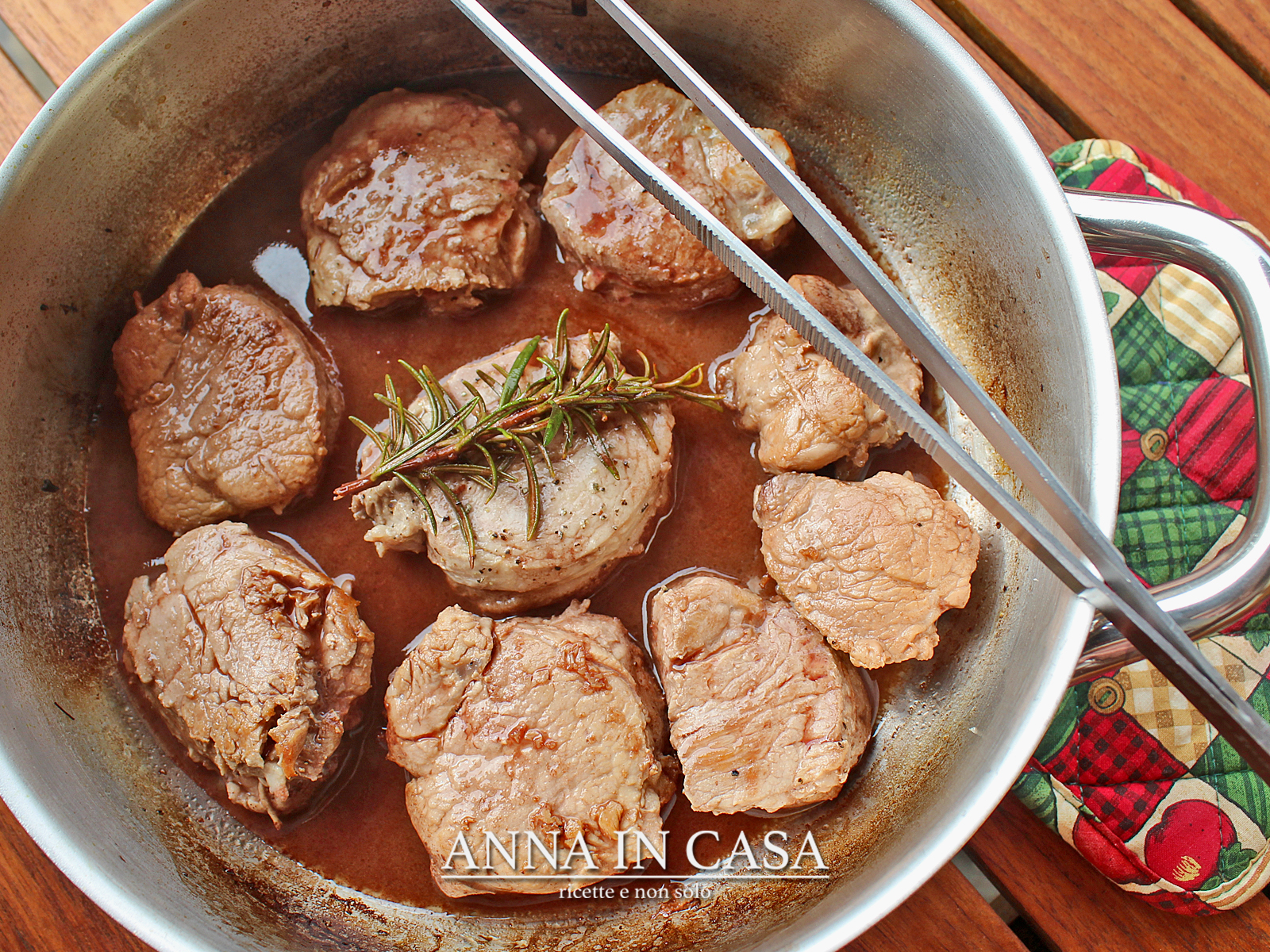 Filetto di maiale al vino