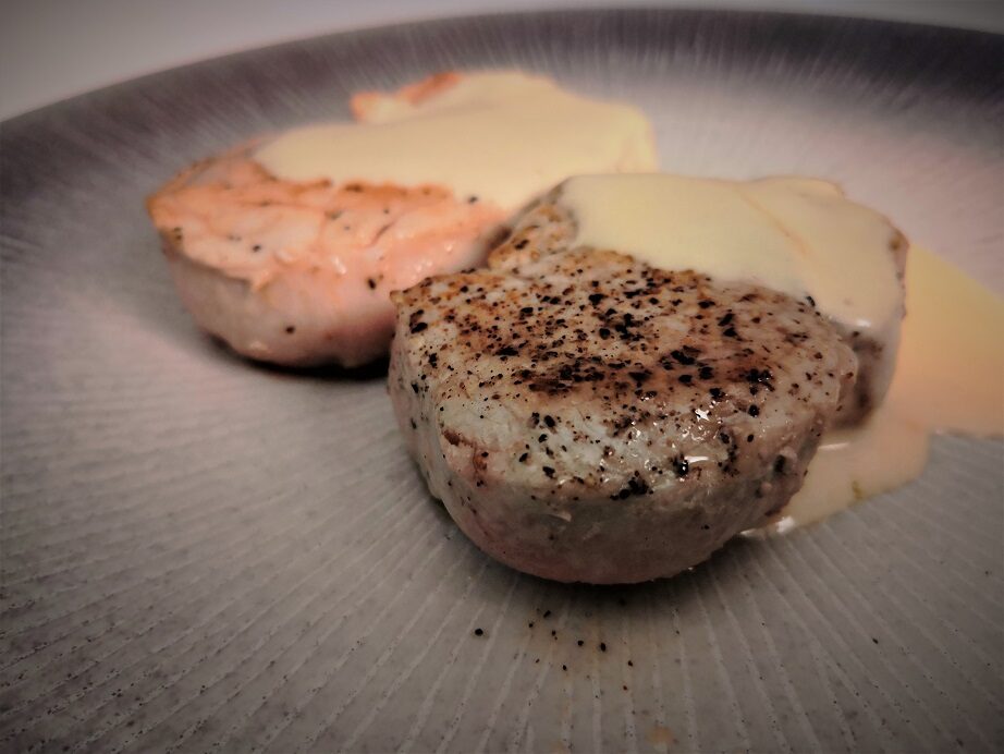 Filetto di maiale con salsa alla senape