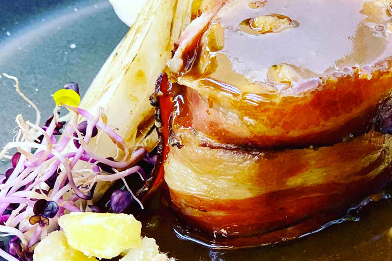 Filetto di maiale e castagne