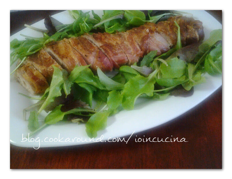 Filetto di maiale in camicia