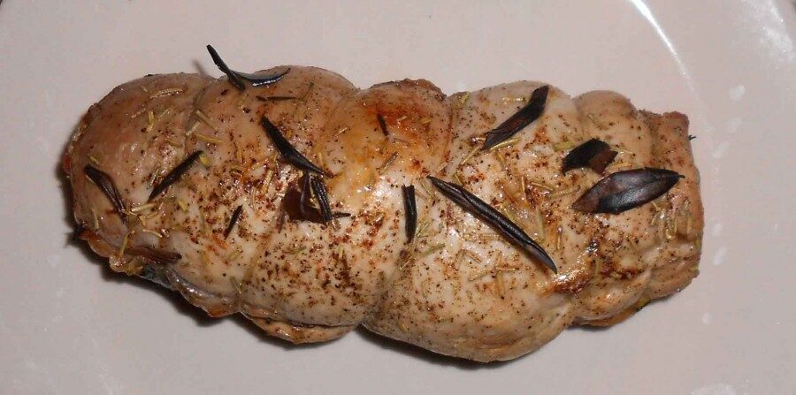 Filetto di maiale ripieno
