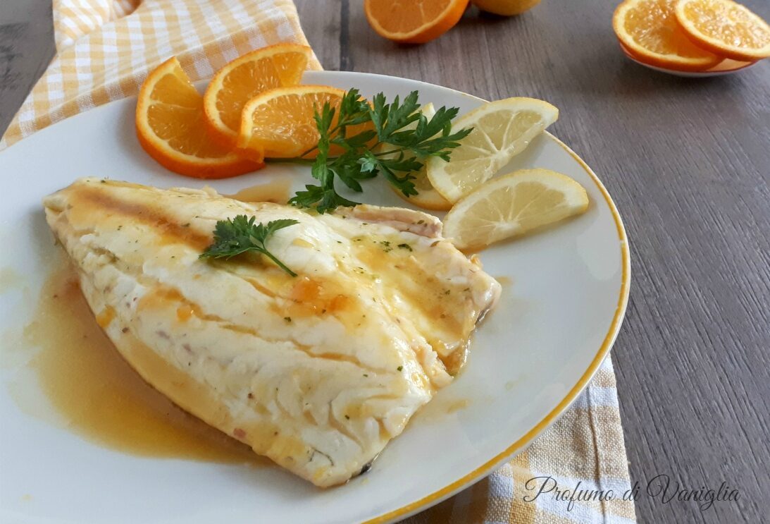 Filetto di orata agli agrumi