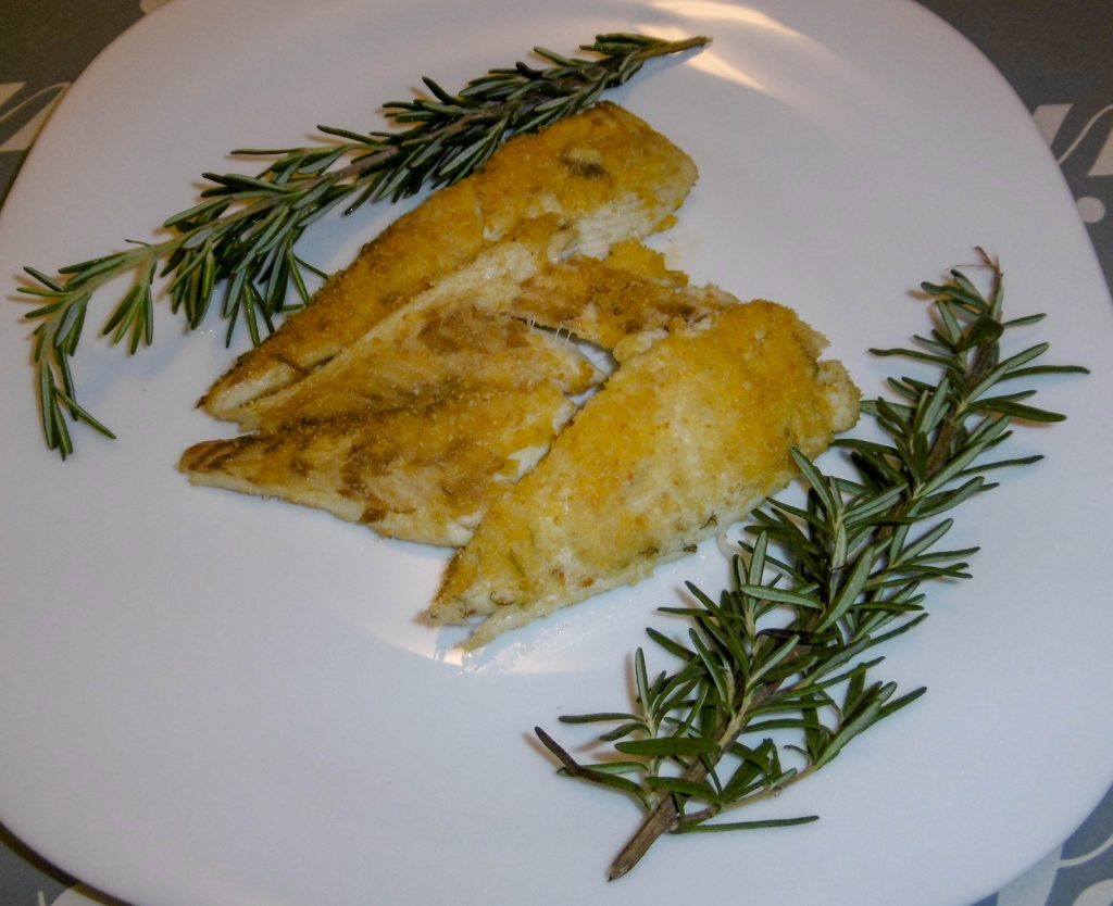 Filetto di orata impanato