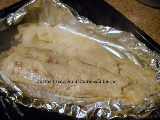 Filetto di persico al cartoccio