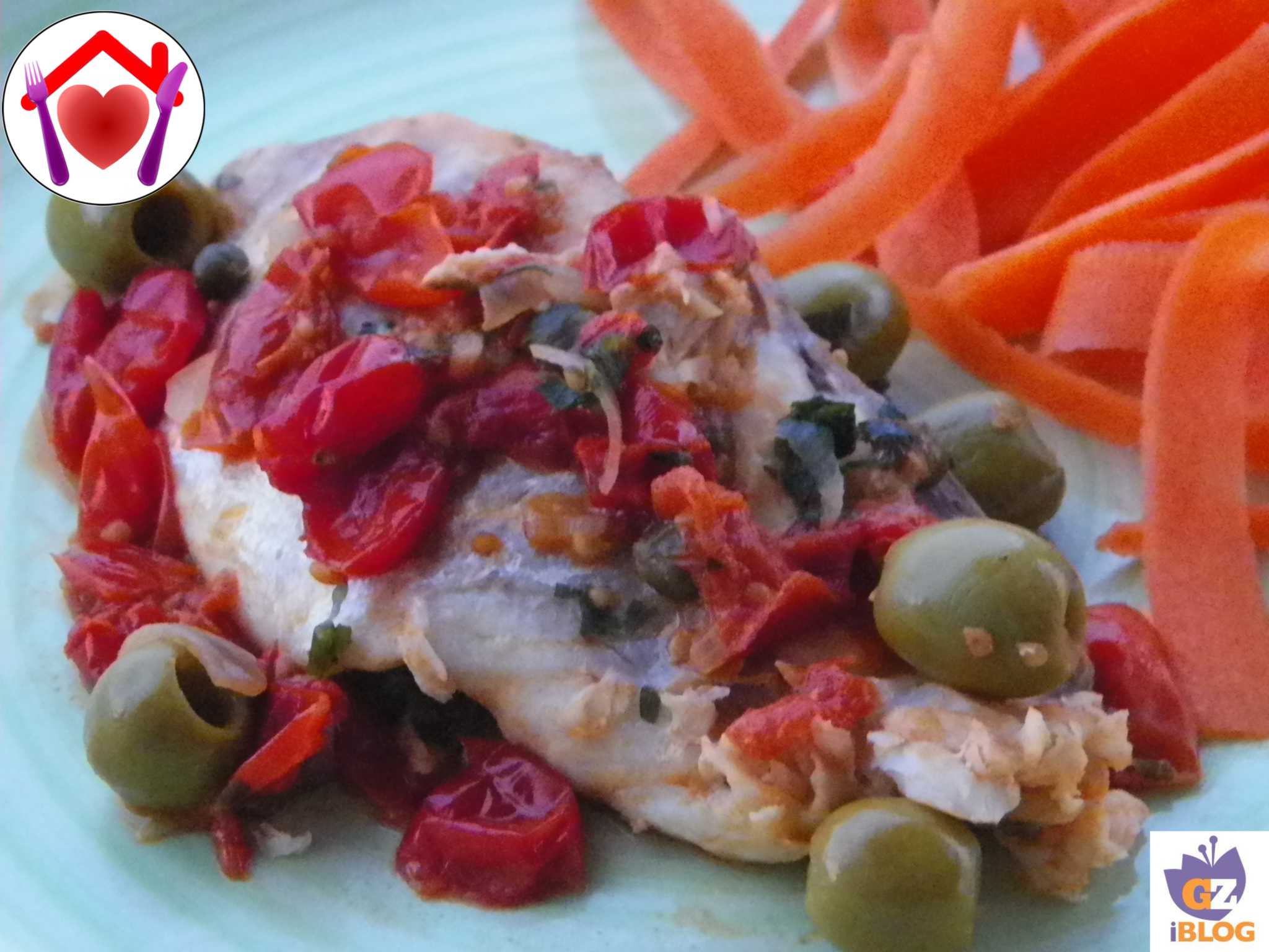 Filetto di persico alla mediterranea