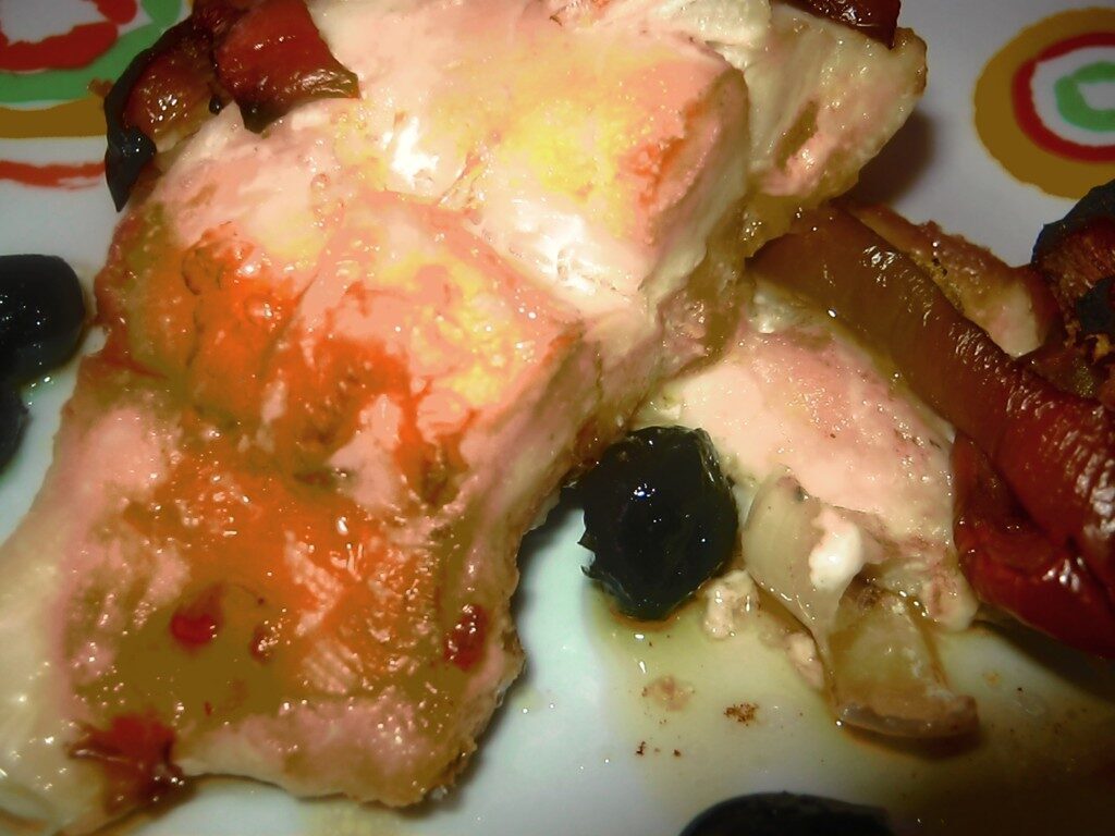 Filetto di persico in umido