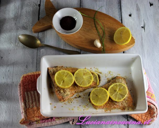 Filetto di salmone al forno