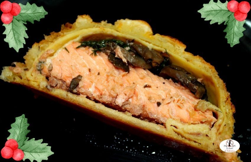 Filetto di salmone alla wellington (più o meno)