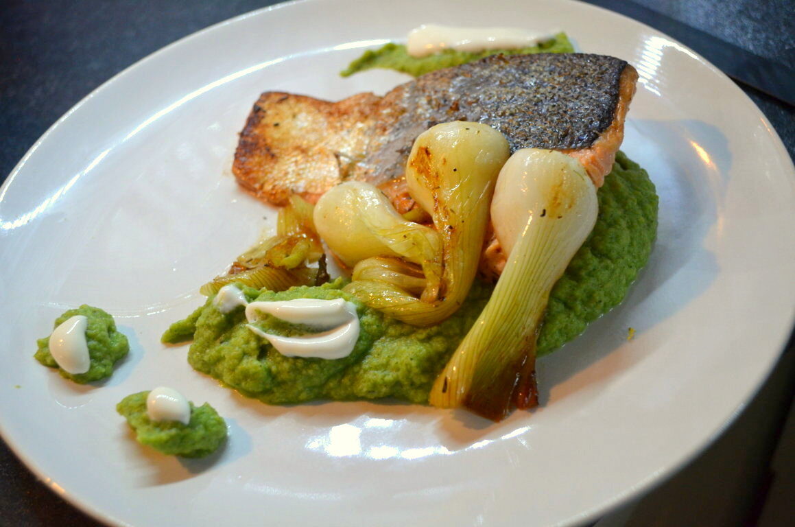 Filetto di salmone marinato