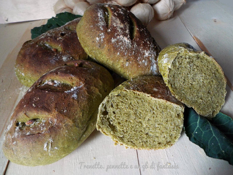 Filoncini al pesto di cavolo nero