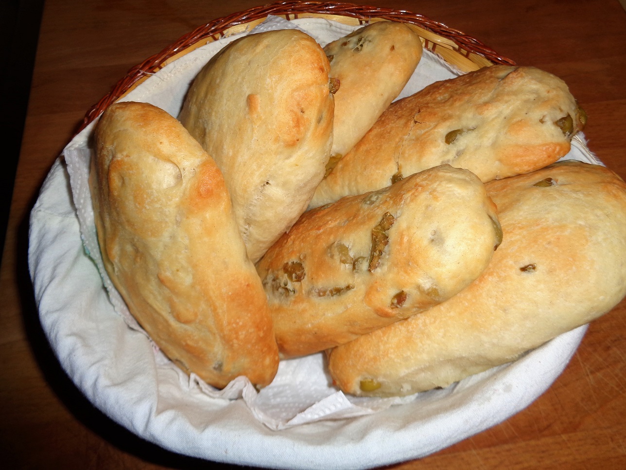 Filoncini alle olive verdi